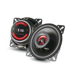 Bass Habit P100, koaksaliniai automobiliniai garsiakalbiai galia: 80W, dažnių juosta: 104 Hz - 20,000 Hz, jautrumas: 86 dB