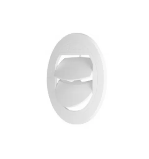 Air Outlet 75_90 flat closable white