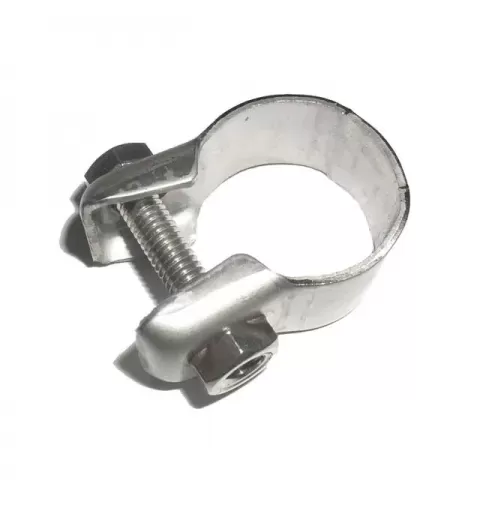 Pipe clamp D24-26, stainless steel