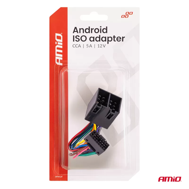 Android ISO adapteris CCA 5A 12V AMIO-04442