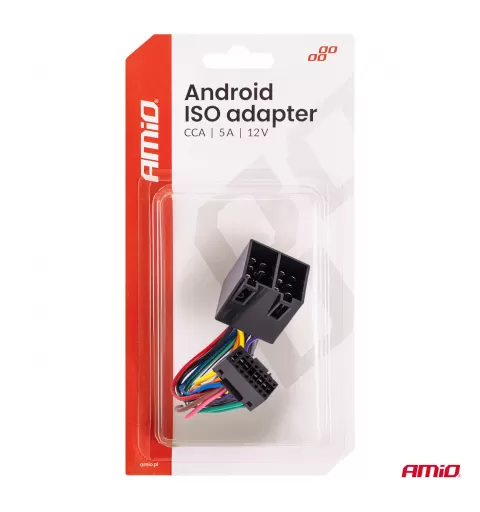 Android ISO adapteris CCA 5A 12V AMIO-04442
