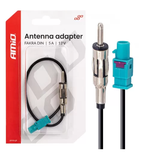 Antenos adapteris FAKRA DIN 5A 12V AMIO-04443