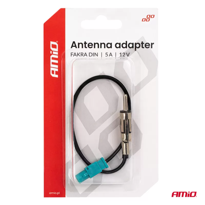 Antenos adapteris FAKRA DIN 5A 12V AMIO-04443