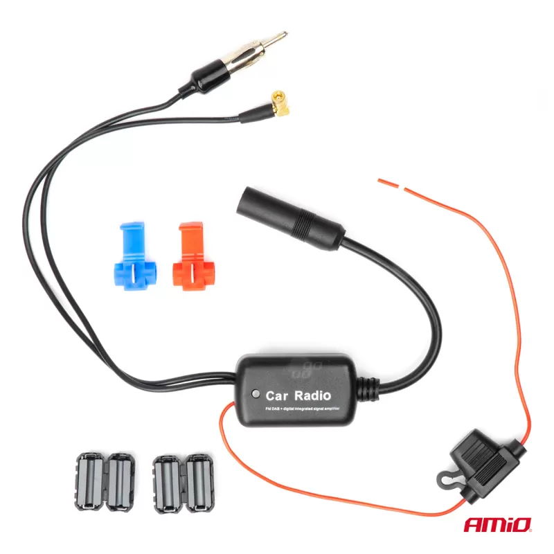 Antenos signalo stiprintuvas 12V DAB FM AMIO-04134
