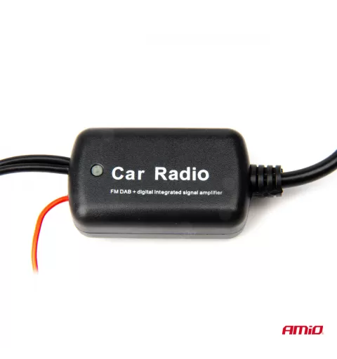 Antenos signalo stiprintuvas 12V DAB FM AMIO-04134