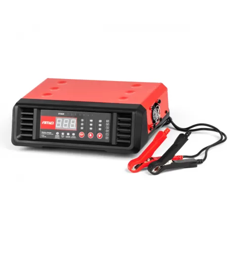 Akumuliatoriaus įkroviklis 10A 6V 12V AMIO-04056