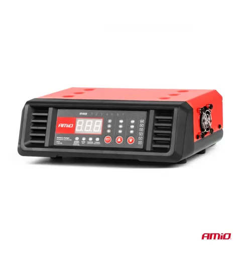 Akumuliatoriaus įkroviklis 10A 6V 12V AMIO-04056