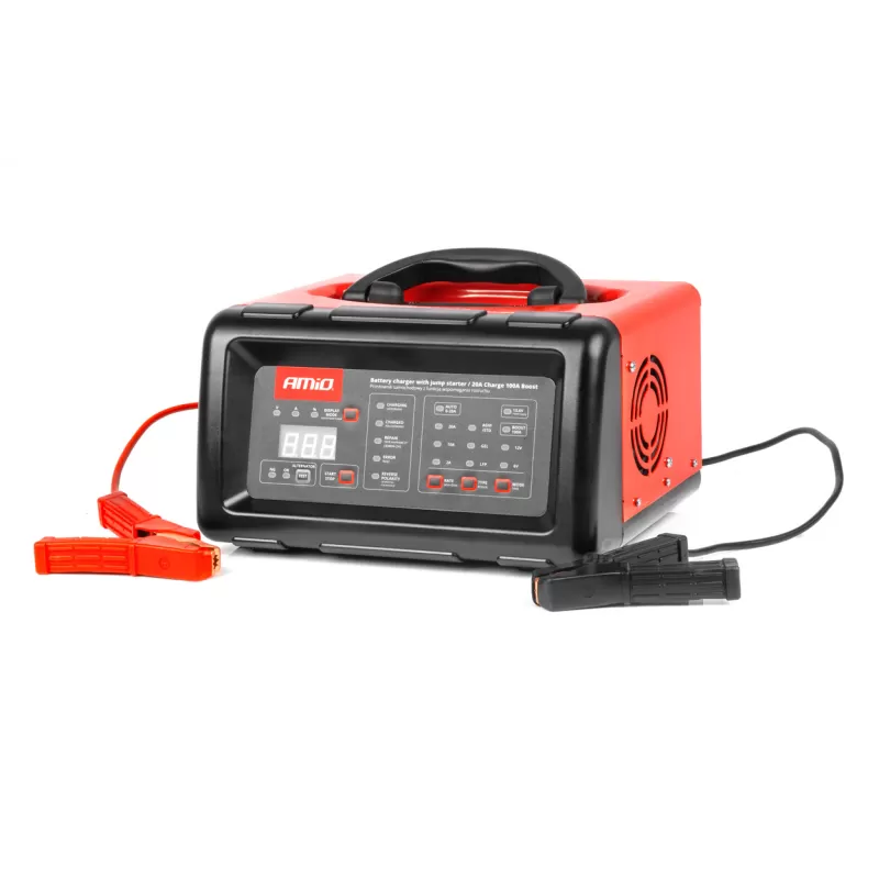 Akumuliatoriaus įkroviklis 20A 6V 12V AMIO-04057