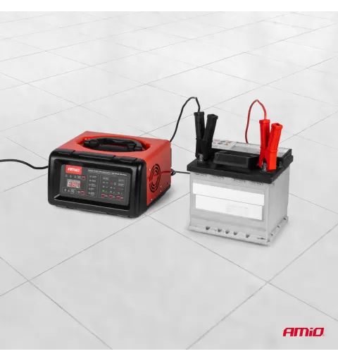 Akumuliatoriaus įkroviklis 20A 6V 12V AMIO-04057