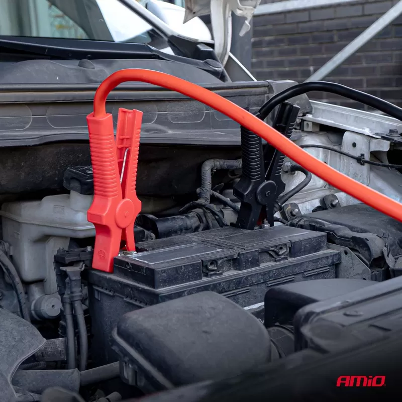 Užvedimo laidai 220A 3m TÜV AMIO-04593
