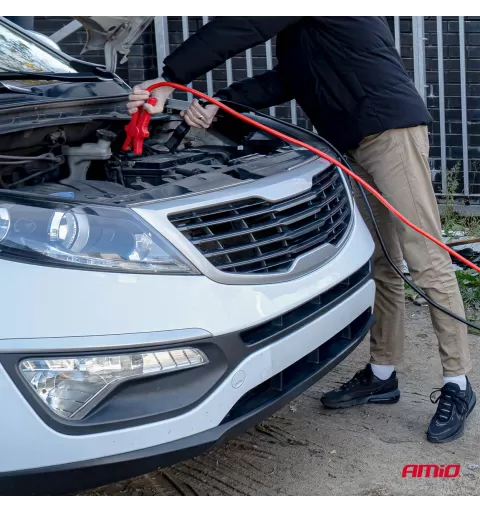 Užvedimo laidai 220A 3m TÜV AMIO-04593