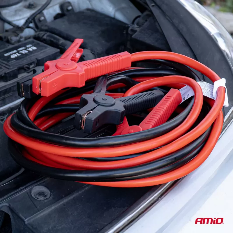 Užvedimo laidai 220A 3m TÜV AMIO-04593