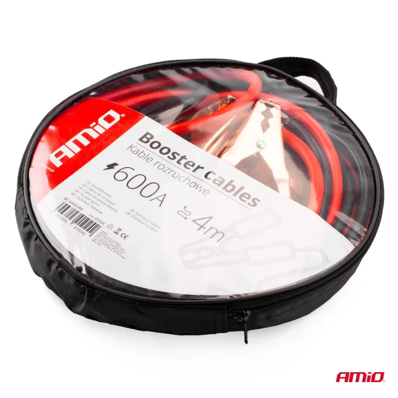 Užvedimo laidai 600A - 4m AMIO-01024
