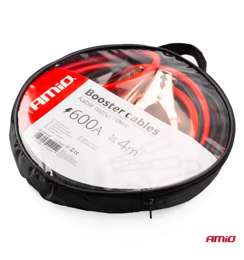 Užvedimo laidai 600A - 4m AMIO-01024