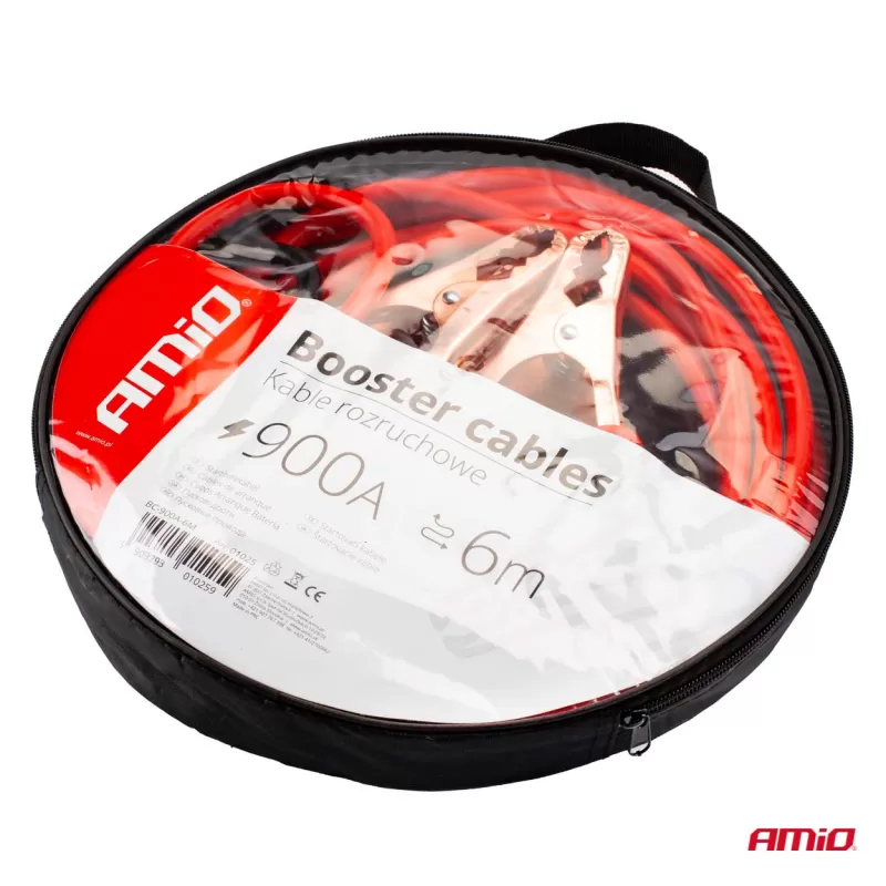Užvedimo laidai 900A - 6m AMIO-01025
