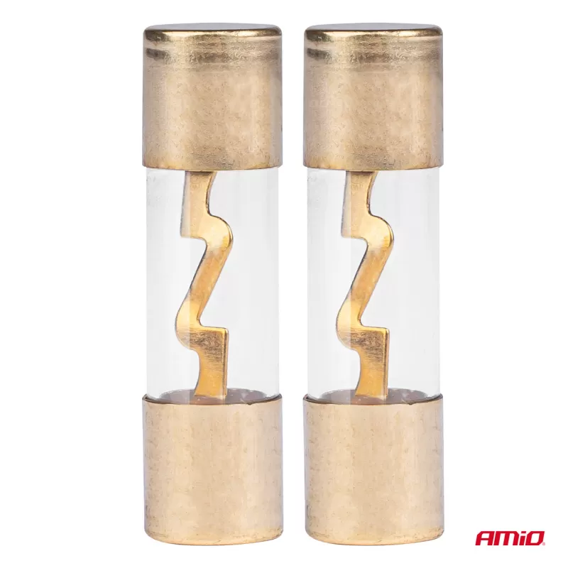 Automobilio AGU stiklo saugikliai 60A AMIO-03487