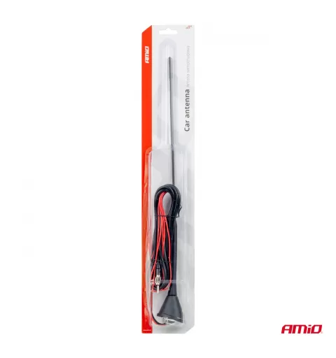 Automobilio antena 40 cm su stiprintuvu ANT08 AMIO-01511