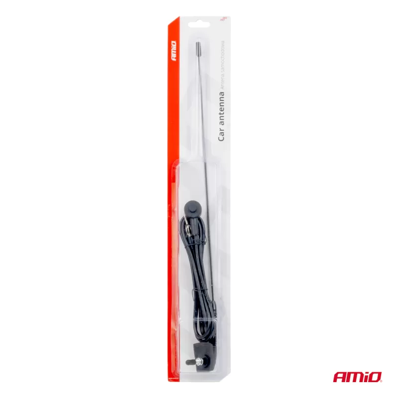 Automobilio antena 41cm, 5mm adapteris, ANT01 AMIO-01048