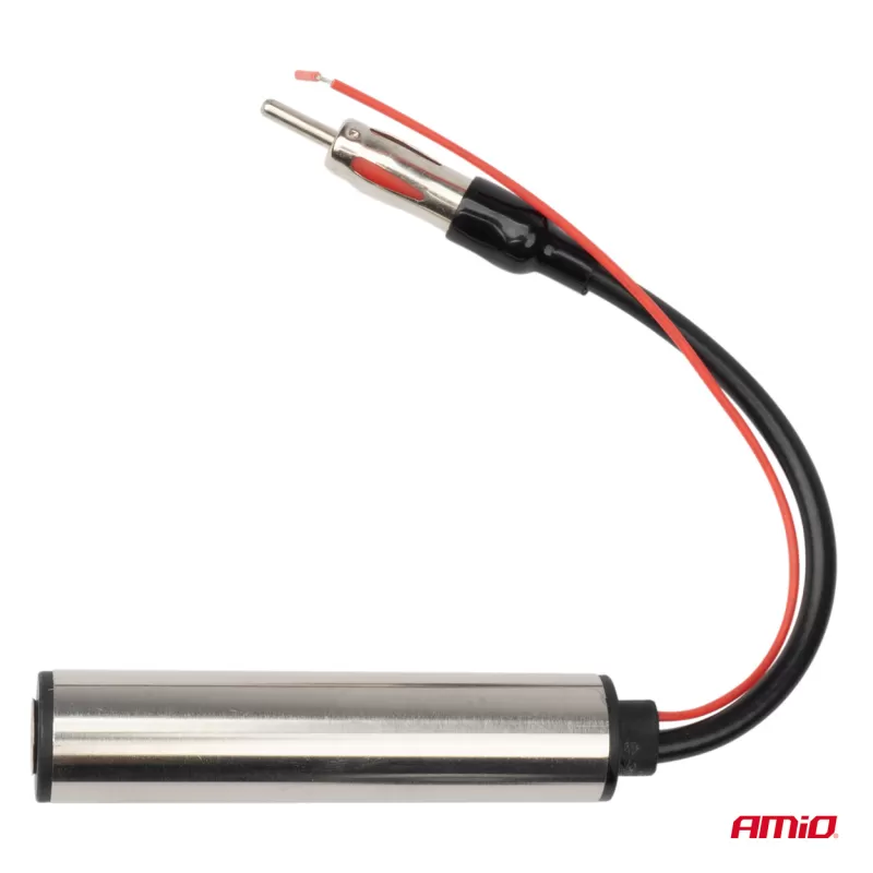 Automobilio antenos signalo stiprintuvas, linijinis, DIN AMIO-04132