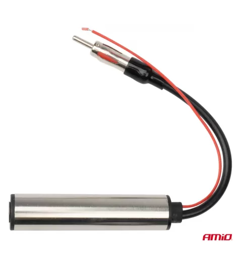 Automobilio antenos signalo stiprintuvas, linijinis, DIN AMIO-04132