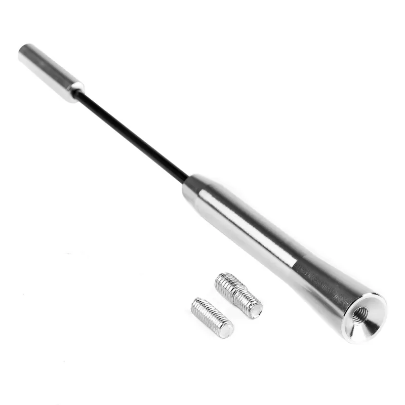 Automobilio antenos stiebas 20 cm, 5/6mm adapteris, ANTM05 AMIO-01294