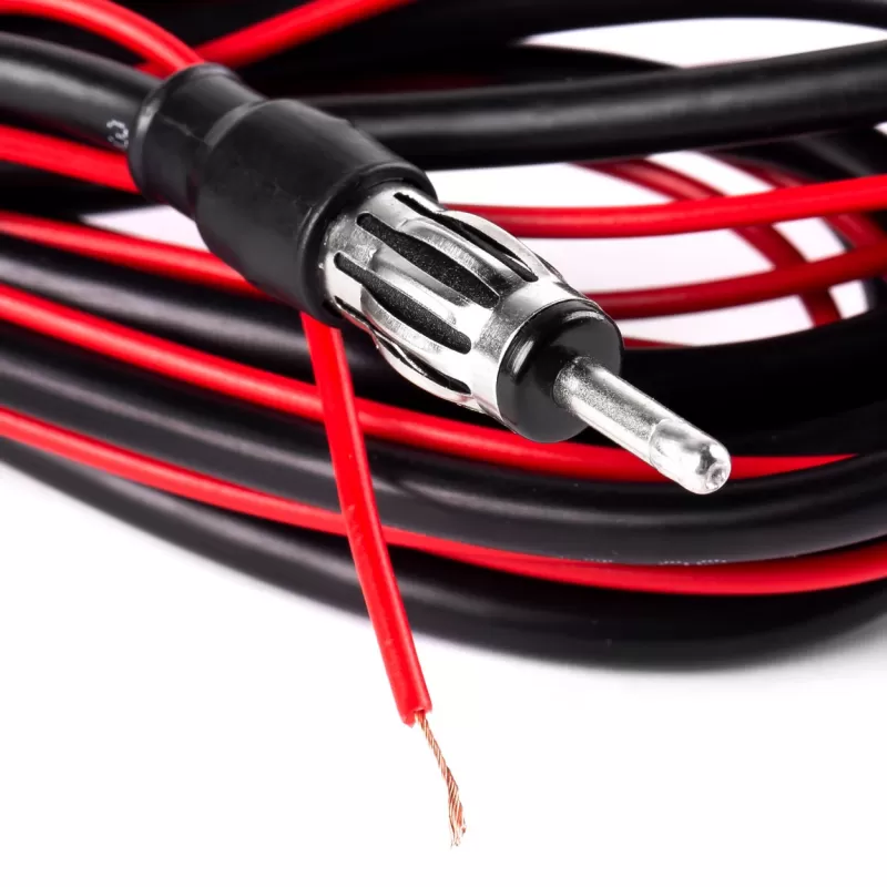 Automobilio antena su stiprintuvu ANT04 AMIO-01127