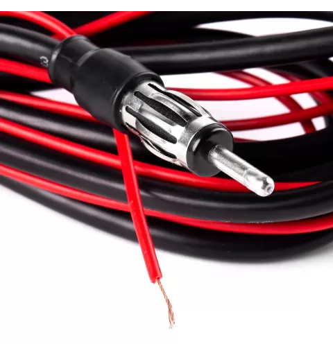 Automobilio antena su stiprintuvu ANT04 AMIO-01127