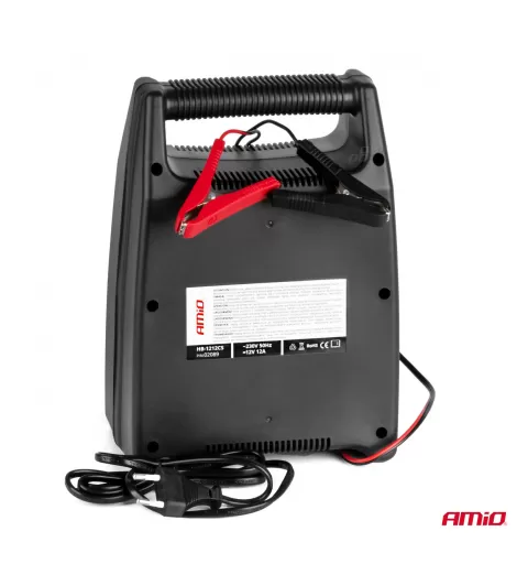 Automobilio akumuliatoriaus įkroviklis 12A, 12V AMiO SBC-12A