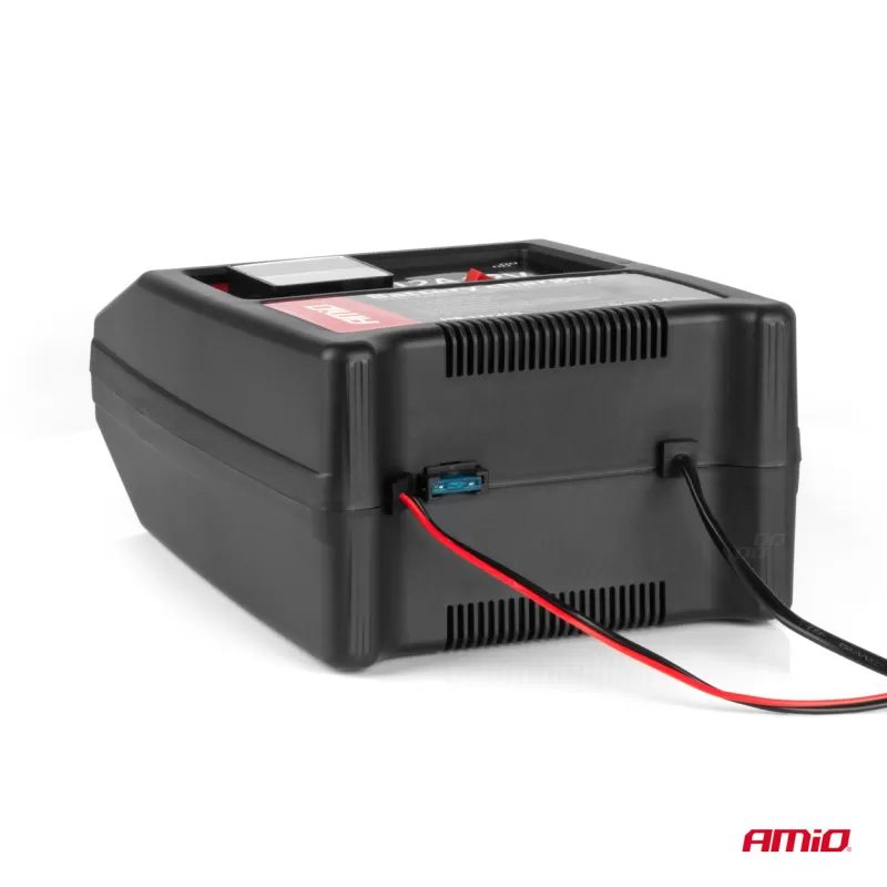 Automobilio akumuliatoriaus įkroviklis 12A, 12V AMiO SBC-12A