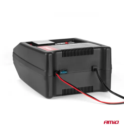 Automobilio akumuliatoriaus įkroviklis 12A, 12V AMiO SBC-12A