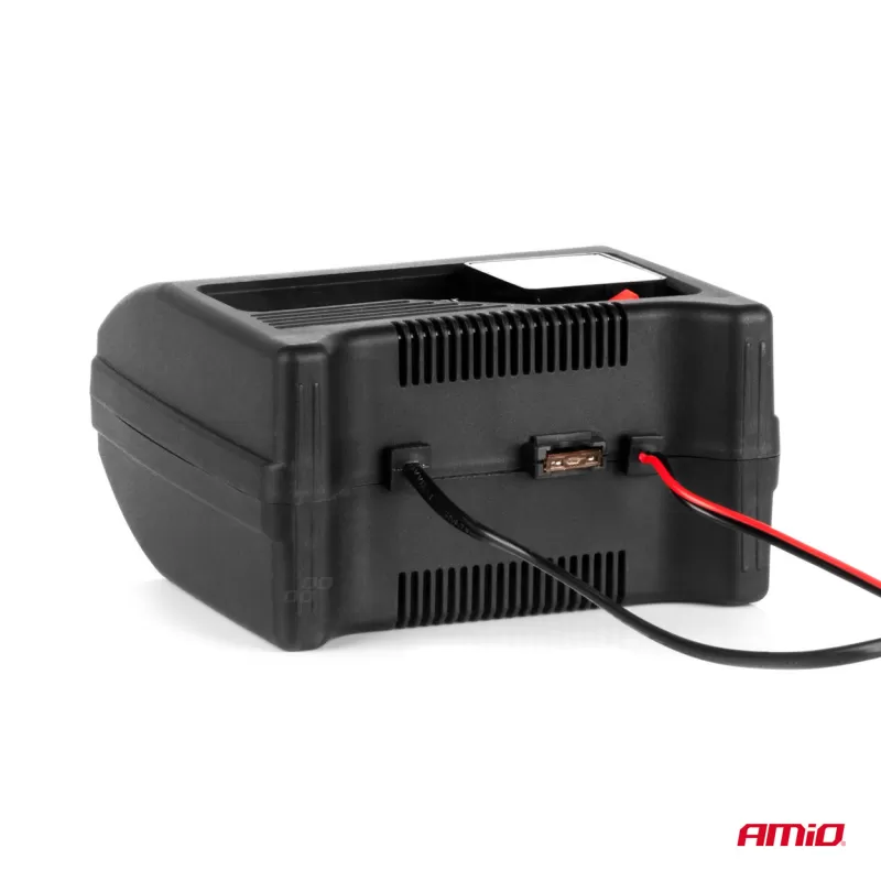 Automobilio akumuliatoriaus įkroviklis 6A, 12V AMiO SBC-6A
