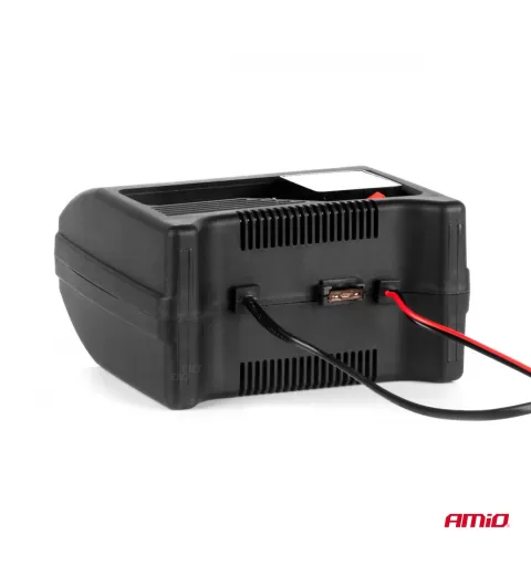Automobilio akumuliatoriaus įkroviklis 6A, 12V AMiO SBC-6A