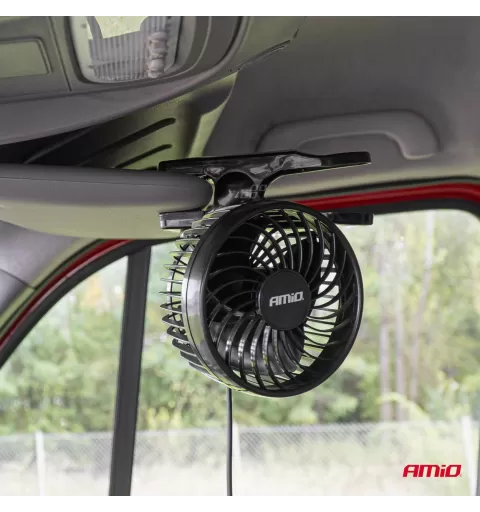 Automobilinis ventiliatorius su spaustuku 4,5" 24V