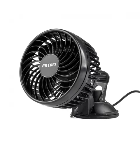 Automobilinis ventiliatorius su siurbtuku 4,5" 24V