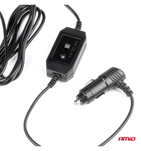 Automobilinis ventiliatorius su siurbtuku 4,5" 24V