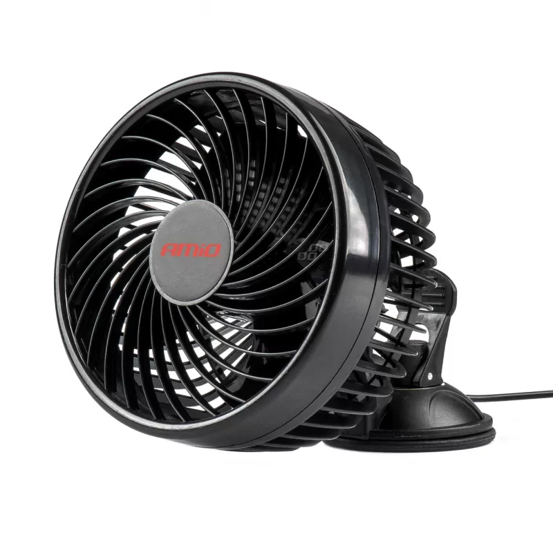 Automobilinis ventiliatorius su siurbtuku 6" 12V
