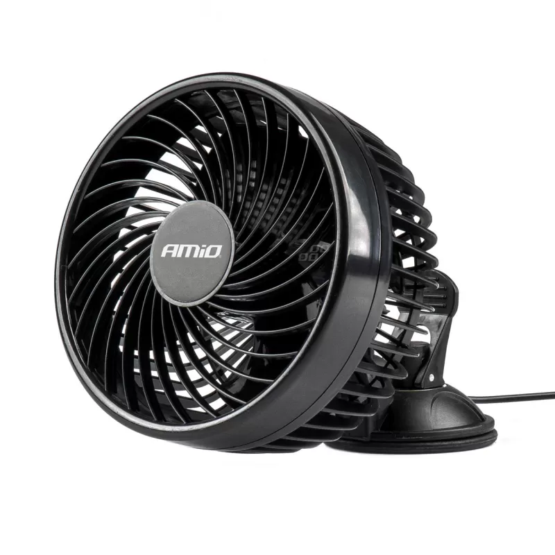 Automobilinis ventiliatorius su siurbtuku 6" 24V