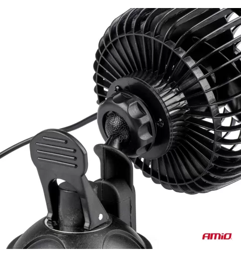 Automobilinis ventiliatorius su siurbtuku 6" 24V