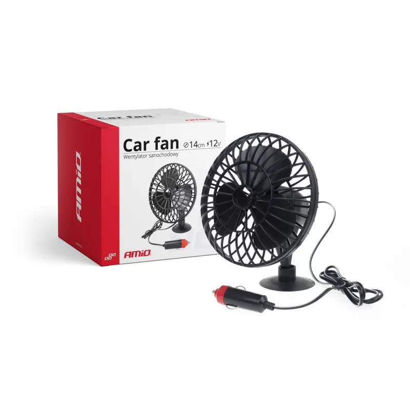 Automobilinis ventiliatorius su siurbtuku miniFAN 12V