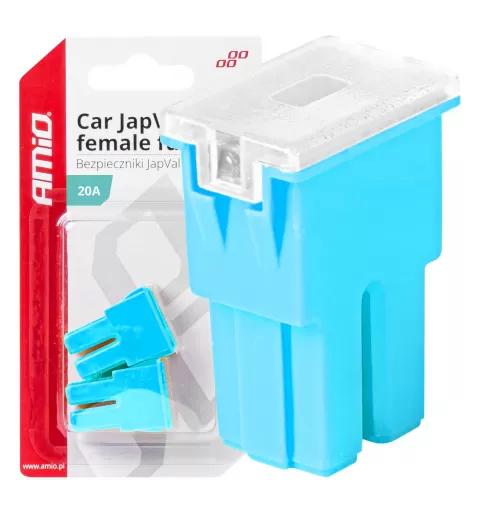 Automobilio JapVal PAL moteriško tipo saugikliai 20A AMIO-03388