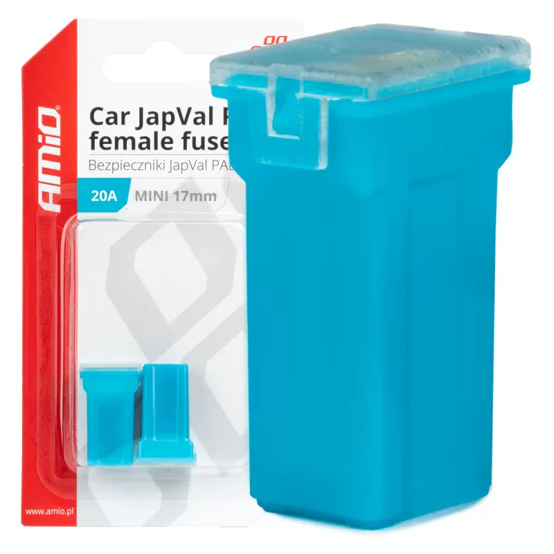Automobilio JapVal PAL moteriško tipo saugikliai 20A AMIO-03443