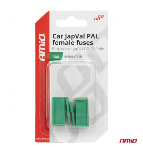 Automobilio JapVal PAL moteriško tipo saugikliai 30A AMIO-03413