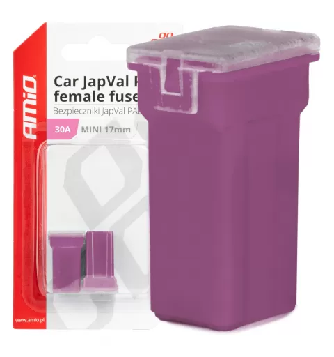 Automobilio JapVal PAL moteriško tipo saugikliai 30A AMIO-03444