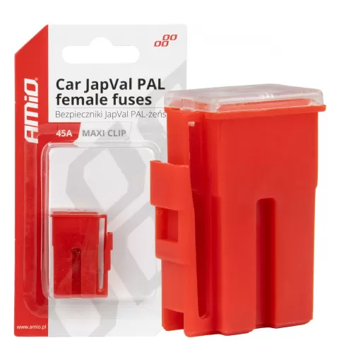 Automobilio JapVal PAL moteriško tipo saugikliai 45A AMIO-03414