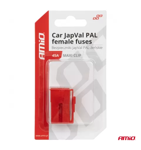 Automobilio JapVal PAL moteriško tipo saugikliai 45A AMIO-03414