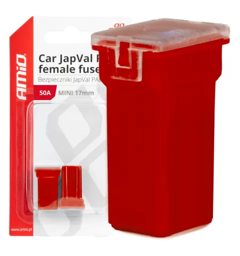 Automobilio JapVal PAL moteriško tipo saugikliai 50A AMIO-03446