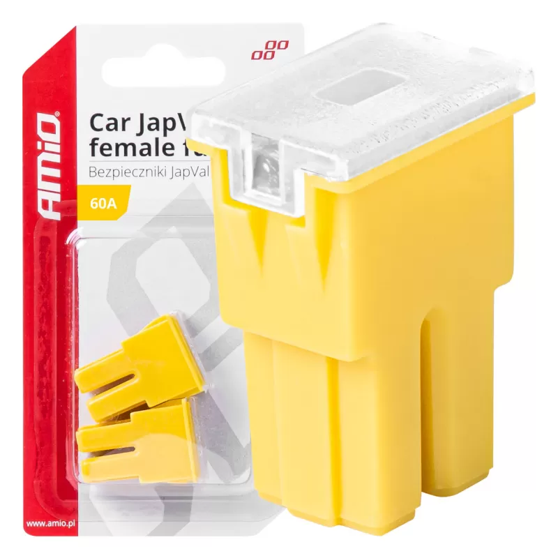 Automobilio JapVal PAL moteriško tipo saugikliai 60A AMIO-03392