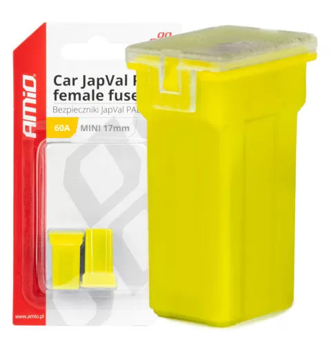 Automobilio JapVal PAL moteriško tipo saugikliai 60A AMIO-03447