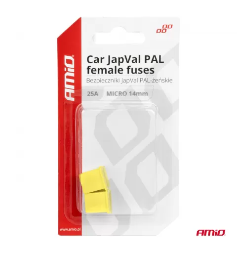 Automobilio JapVal PAL moteriško tipo saugikliai 60A AMIO-03456