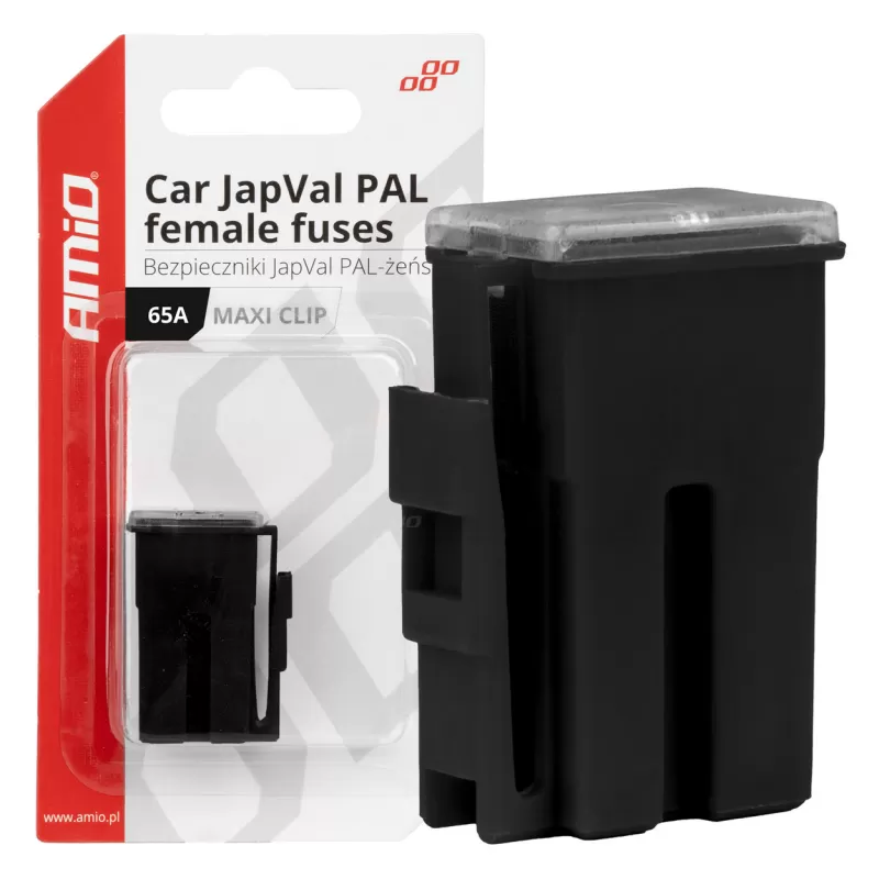 Automobilio JapVal PAL moteriško tipo saugikliai 65A AMIO-03415